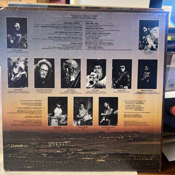 Tower of Power - 2 LP LOT - Back To Oakland - Urban Renewal ULTRASONIC CLEAN VG+ - Picture 3 of 16